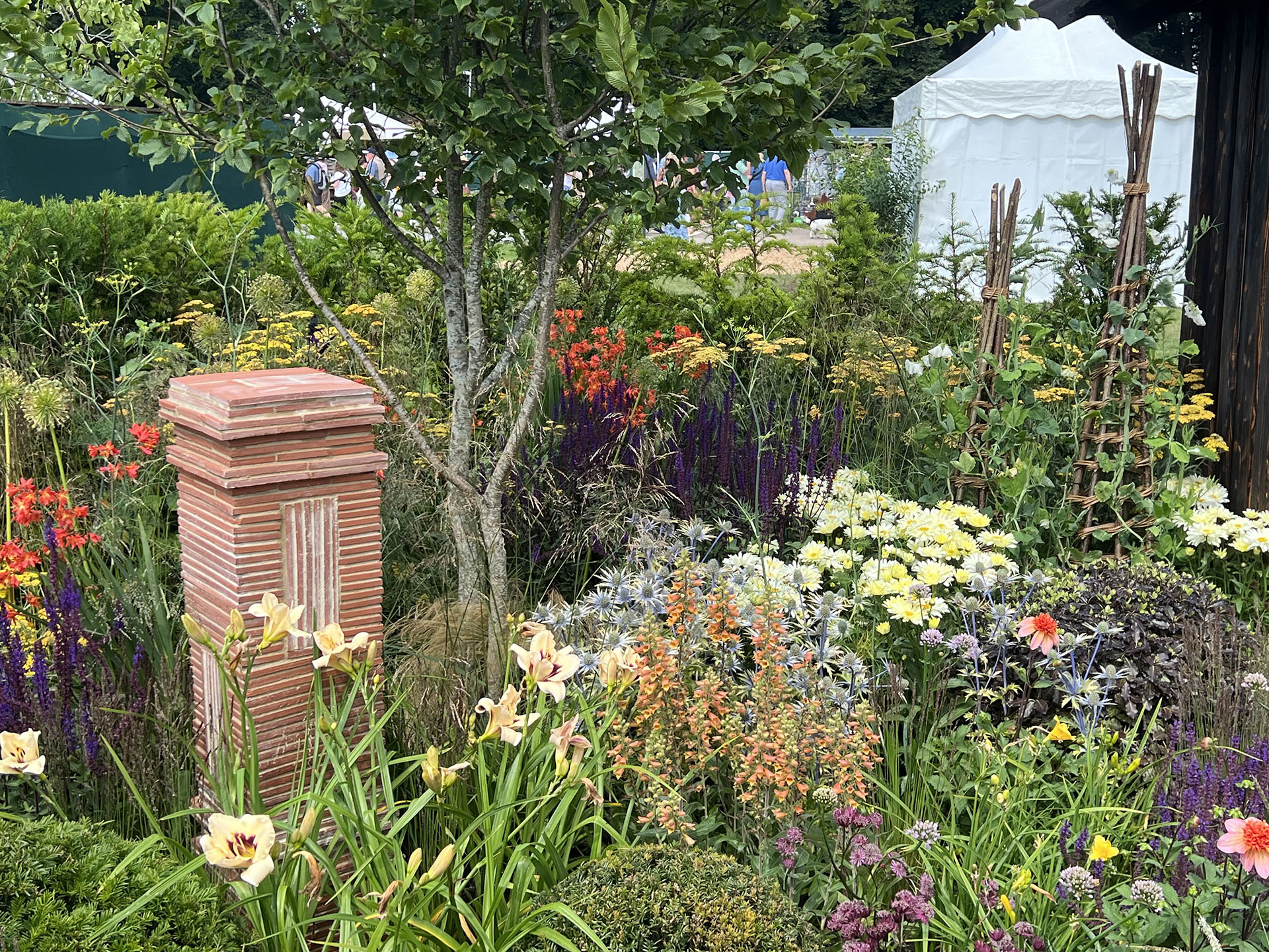 linium bricks at Show Garden RHS Tatton Park 2024